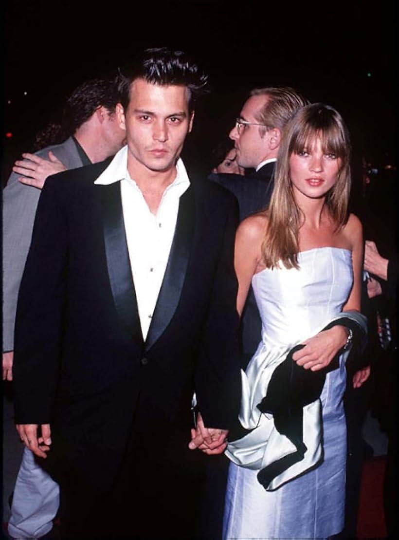 Johnny Depp and Kate Moss at an event for Don Juan DeMarco (1994)