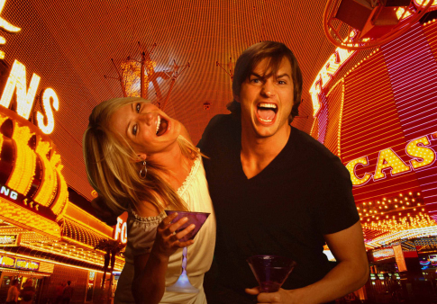 Cameron Diaz and Ashton Kutcher in What Happens in Vegas (2008)