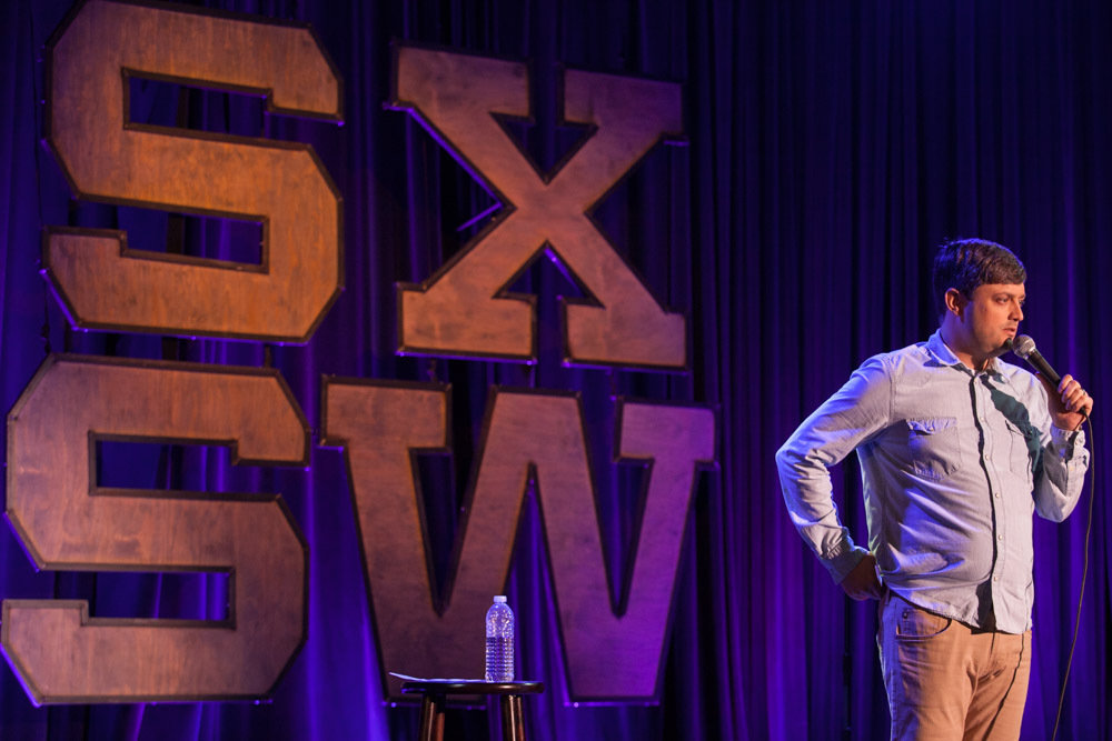 Nate Bargatze performs on SXSW Comedy with W. Kamau Bell.