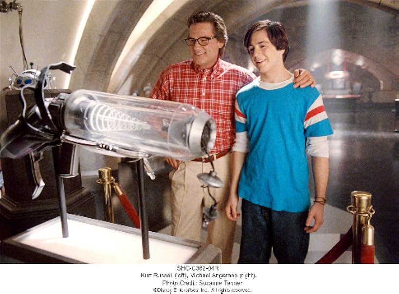 Kurt Russell and Michael Angarano in Sky High (2005)