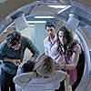 Allison Scagliotti, Ritesh Rajan, Kyle Harris, and Emma Ishta in Stitchers (2015)