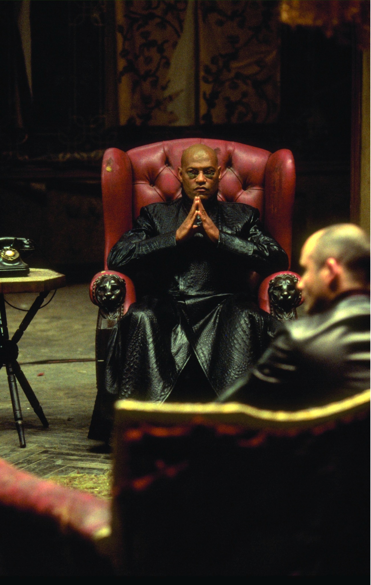 Laurence Fishburne in The Matrix Reloaded (2003)