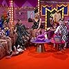 Endigo, Imaa Queen, Admira Thunderpussy, Elecktra, Fontana, Santana Sexmachine, and Vanity Vain in Drag Race Sverige: Untucked! (2023)