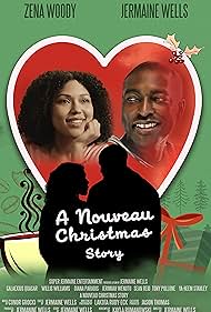 Zena Woody and Jermaine Wells in A Nouveau Christmas Story (2022)