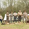 Vincent D'Onofrio, James Franco, Ahna O'Reilly, Nat Wolff, and Lio Tipton in In Dubious Battle (2016)