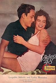 Leopoldo Salcedo and Lydia Montañez in La roca Trinidad (1951)