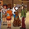 Matthew Lillard, Grey Griffin, Frank Welker, Kate Micucci, and Melissa Villaseñor in Scooby-Doo! Shaggy's Showdown (2017)