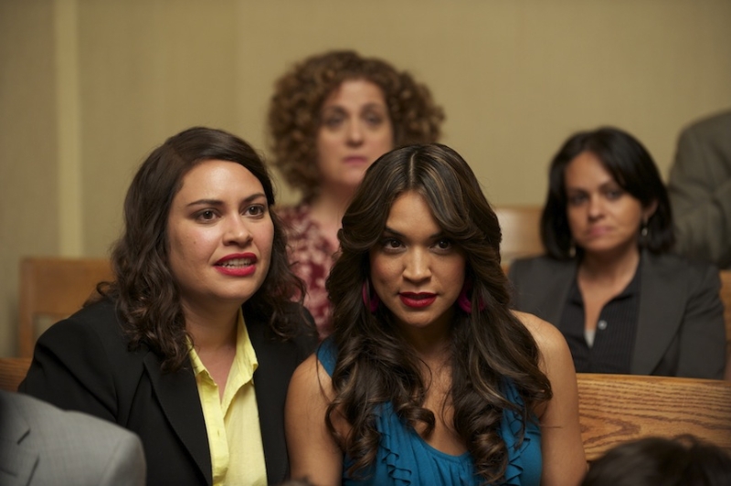 Vanessa Aspillaga and Jené in Tio Papi (2013)