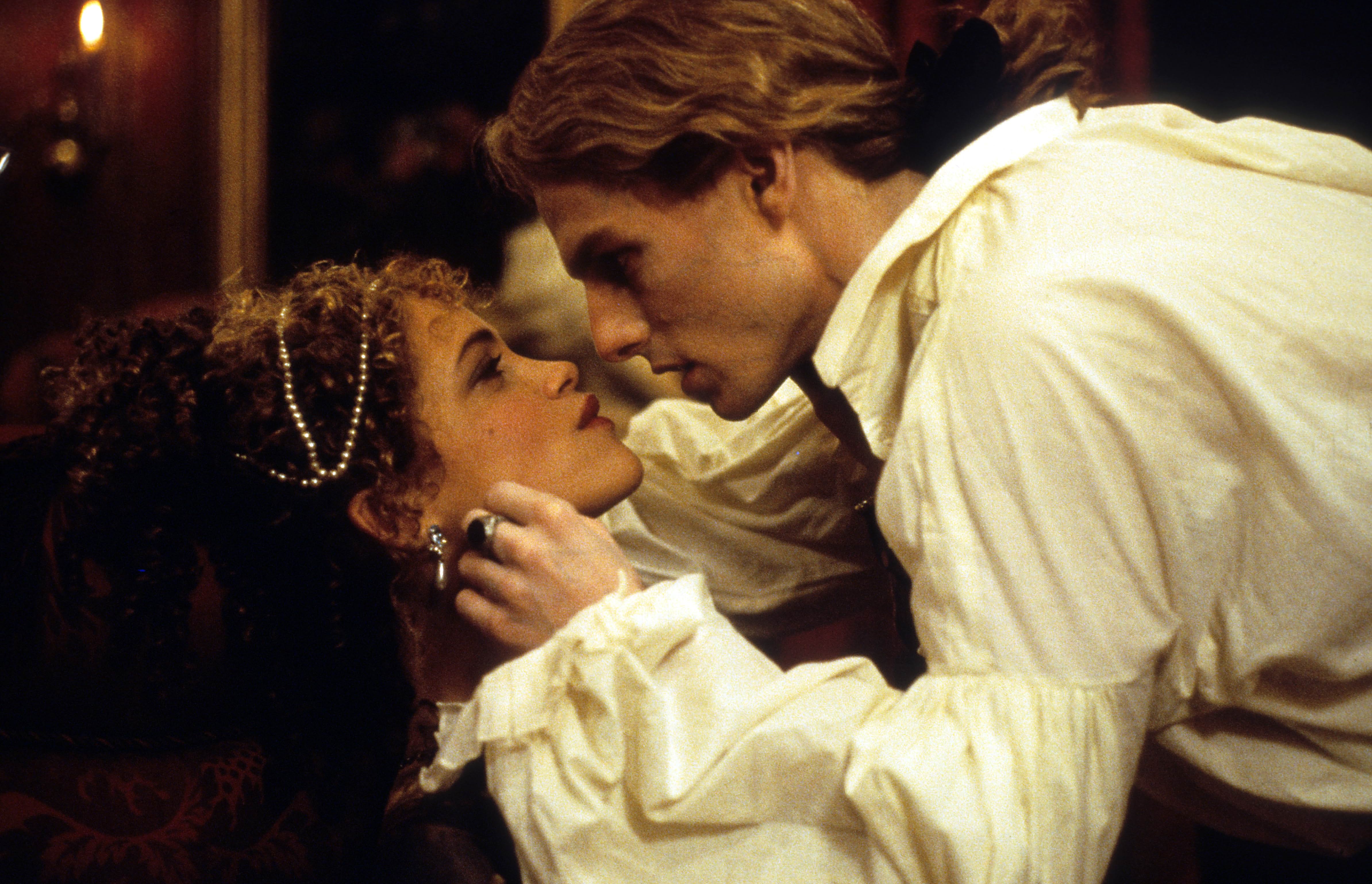 Tom Cruise and Indra Ové in Interview with the Vampire (1994)