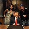 Holly Robinson Peete, Bret Michaels, and Donald Trump in The Apprentice (2004)