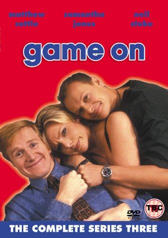 Matthew Cottle, Samantha Womack, and Neil Stuke in Game-On (1995)