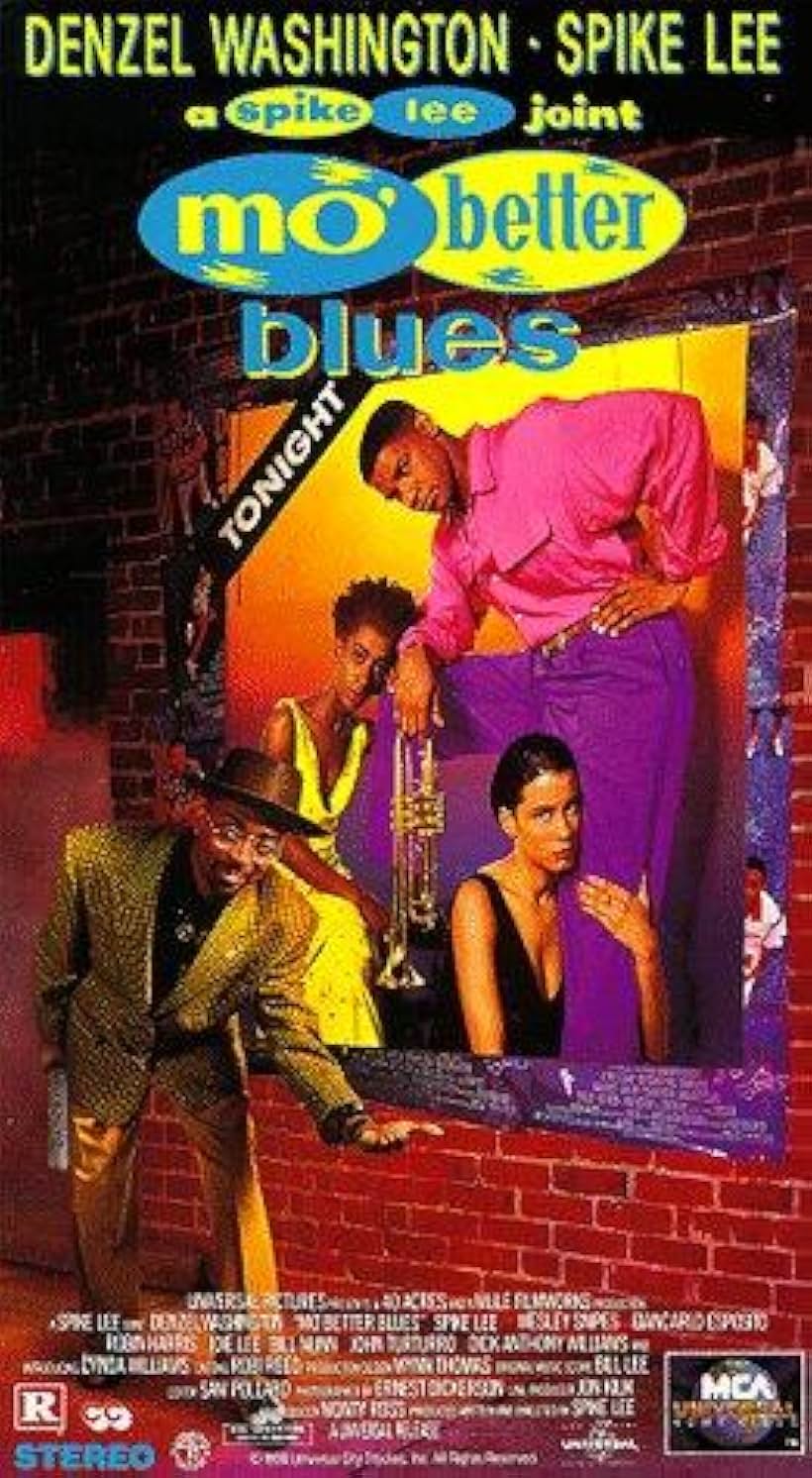 Denzel Washington, Spike Lee, Joie Lee, and Cynda Williams in Mo' Better Blues (1990)