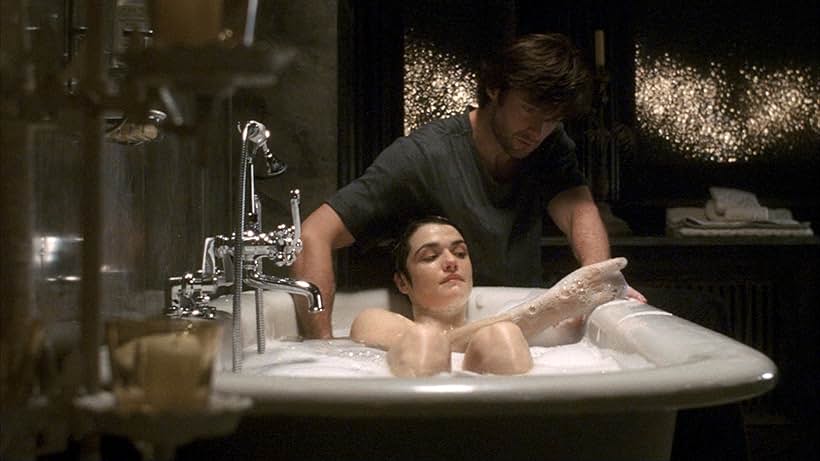 Rachel Weisz and Hugh Jackman in The Fountain (2006)