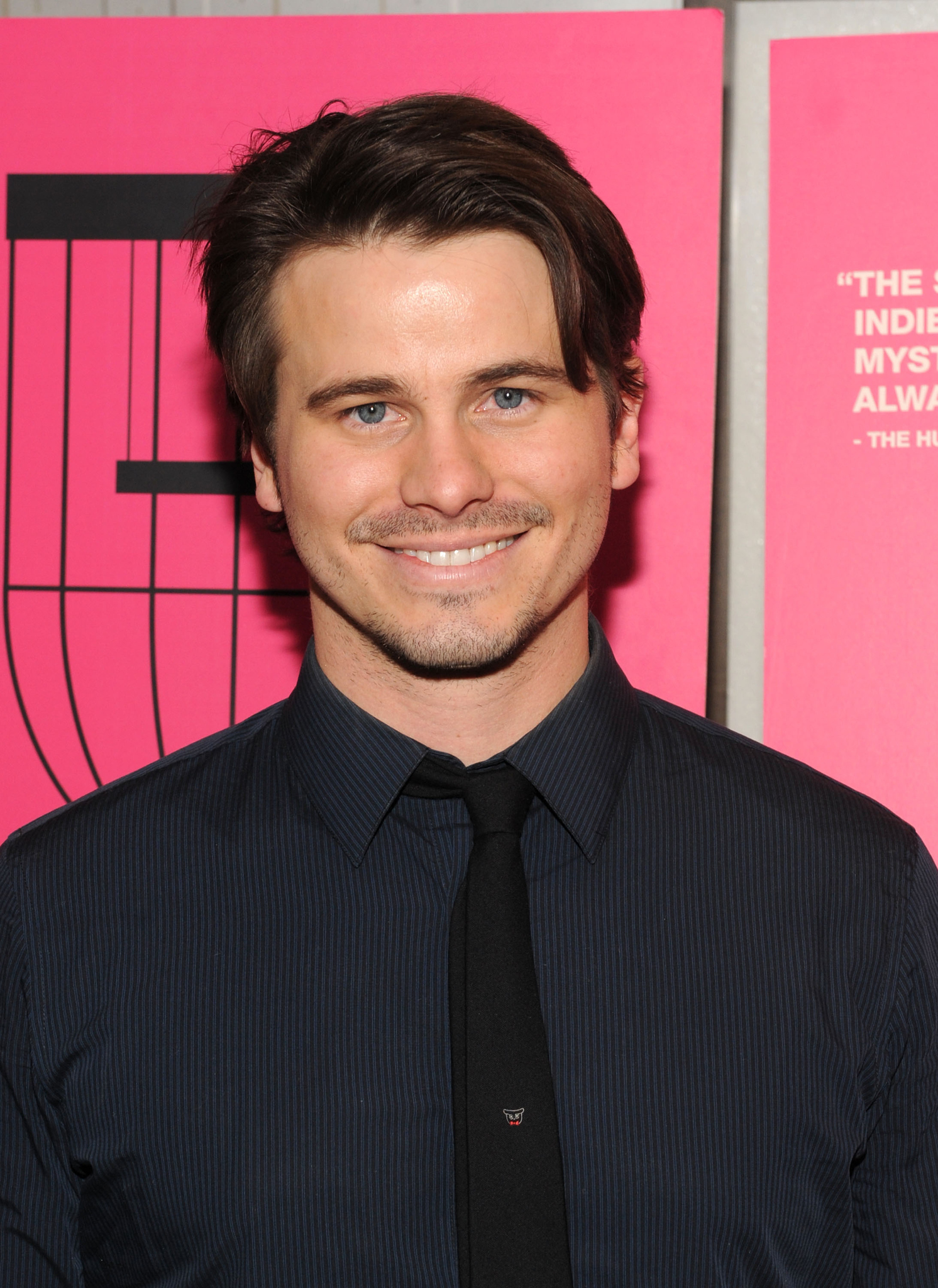 Jason Ritter at an event for Wild Canaries (2014)