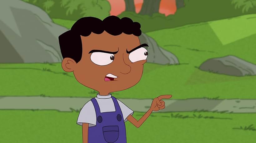 Maulik Pancholy and Ernest Guillart in Phineas and Ferb the Movie: Across the 2nd Dimension (2011)