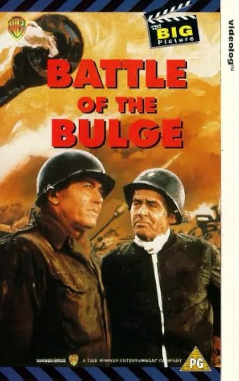 Henry Fonda and Robert Ryan in Battle of the Bulge (1965)