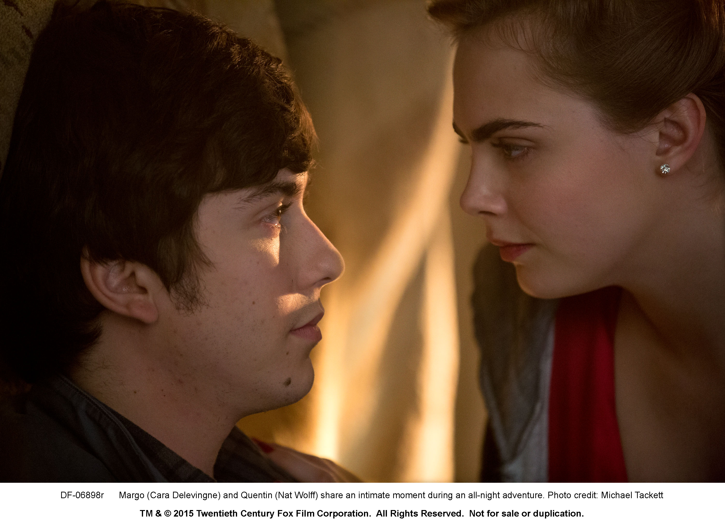 Nat Wolff and Cara Delevingne in Paper Towns (2015)