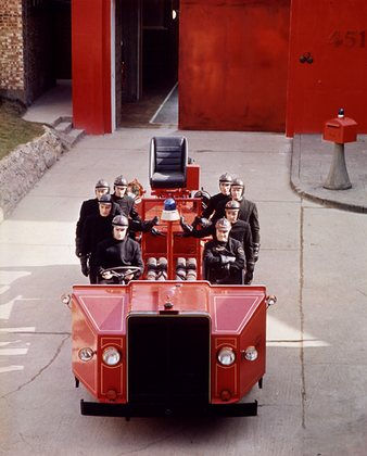 "Fahrenheit 451" Oskar Werner and cast 1966 Universal