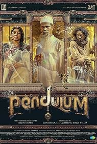 Rejin S. Babu, Indrans, and Anumol K. Manoharan in Pendulum (2023)