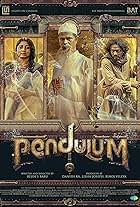 Rejin S. Babu, Indrans, and Anumol K. Manoharan in Pendulum (2023)