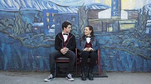 Dylan Minnette and Katherine Langford in 13 Reasons Why (2017)