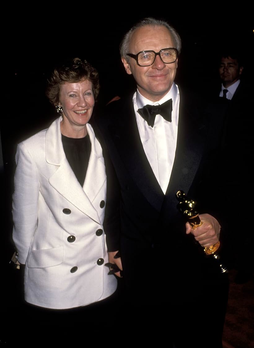 Anthony Hopkins and Jennifer Lynton at an event for The Silence of the Lambs (1991)