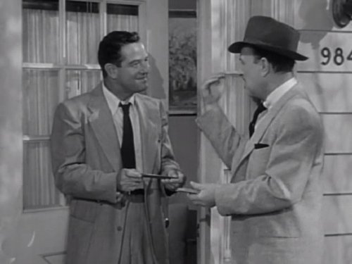 Bud Abbott and Steve Pendleton in The Abbott and Costello Show (1952)