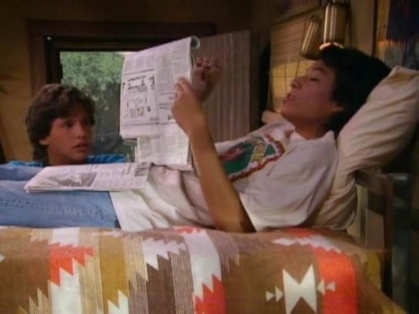 David Lascher and Joe Torres in Hey Dude (1989)