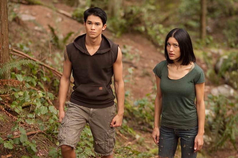 Julia Jones and Booboo Stewart in The Twilight Saga: Breaking Dawn - Part 1 (2011)