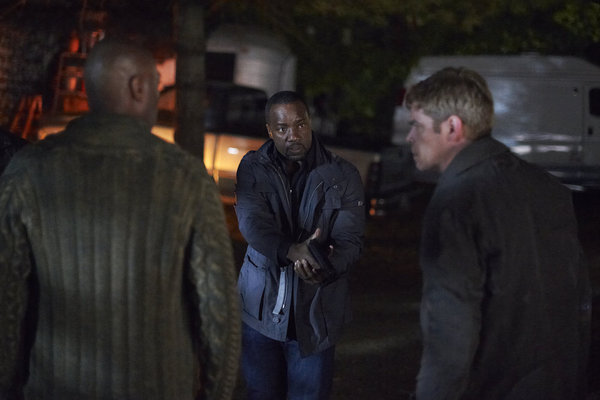 Conrad Coates, Grant Nickalls, and Malik Yoba in Alphas (2011)