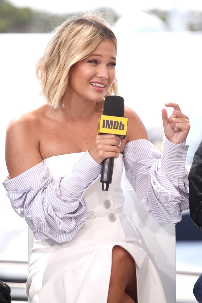 Olivia Holt at an event for Cloak & Dagger (2018)