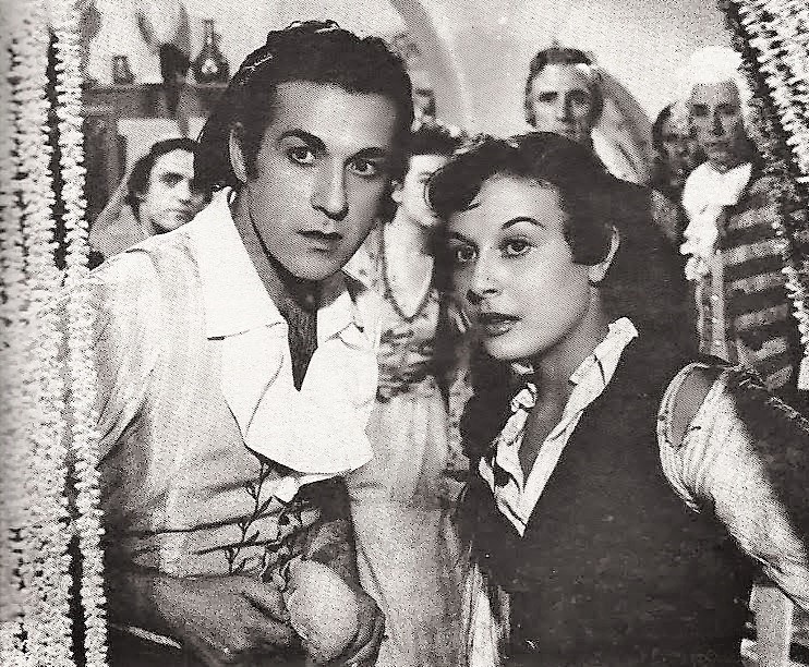 Luis Mariano and Lolita Sevilla in The Adventurer of Seville (1954)