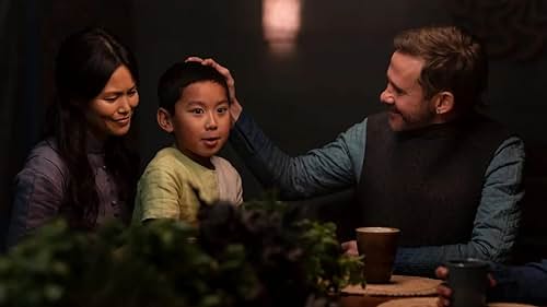 Dominic Monaghan and Elaine Tan in Moonhaven (2022)