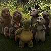 William Shatner, Catherine O'Hara, Steve Carell, Eugene Levy, Garry Shandling, Wanda Sykes, Avril Lavigne, Shane Baumel, Madison Davenport, and Sami Kirkpatrick in Over the Hedge (2006)