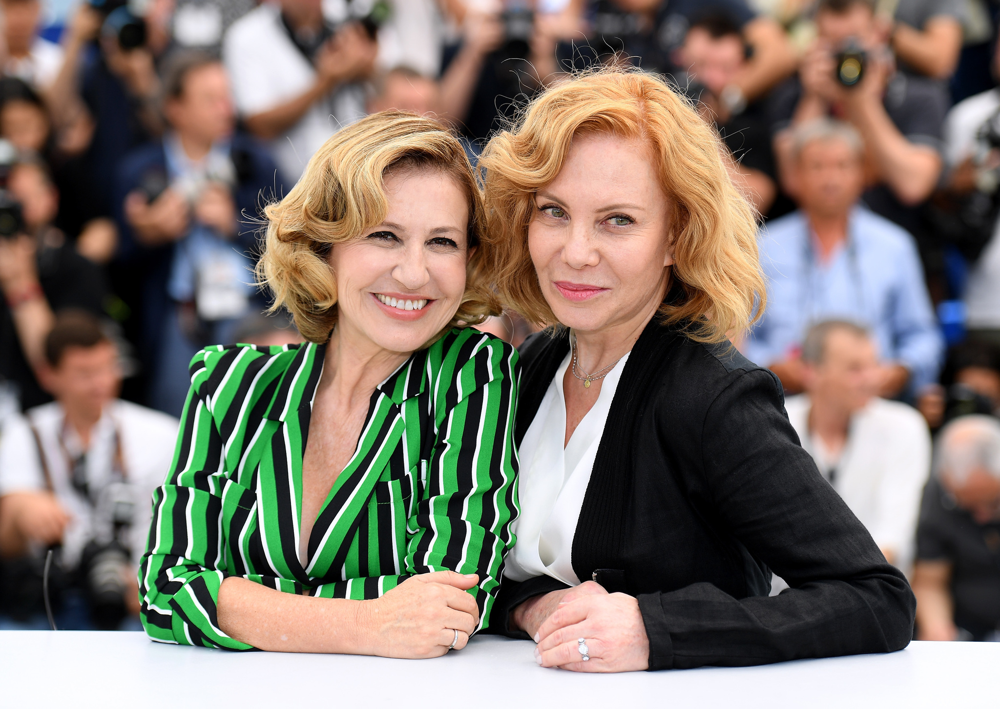 Cecilia Roth and Mercedes Moran at an event for El Angel (2018)