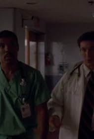 Noah Wyle and Eriq La Salle in ER (1994)