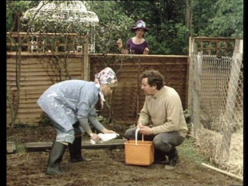 Richard Briers, Penelope Keith, and Felicity Kendal in The Good Life (1975)