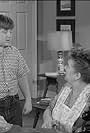 Madge Blake and Robert 'Rusty' Stevens in Leave It to Beaver (1957)