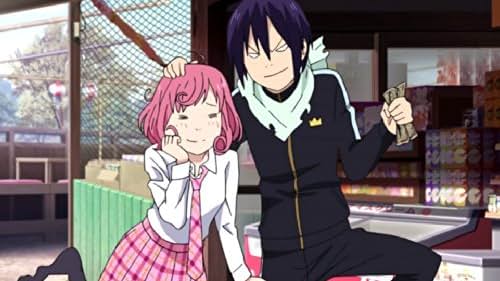 Hiroshi Kamiya, Jason Liebrecht, and Aki Toyosaki in Noragami (2014)