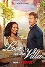 Kat Graham and Tom Hopper in Love in the Villa (2022)