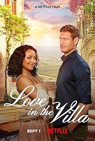 Kat Graham and Tom Hopper in Love in the Villa (2022)