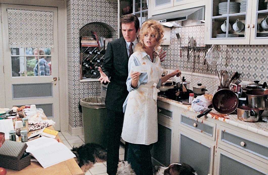 Goldie Hawn and Charles Grodin in Seems Like Old Times (1980)