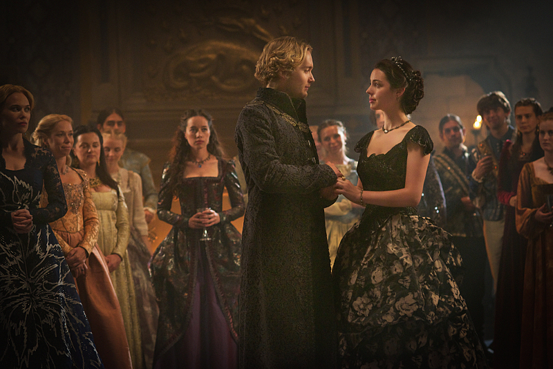 Anna Popplewell, Toby Regbo, Adelaide Kane, and Celina Sinden in Reign (2013)