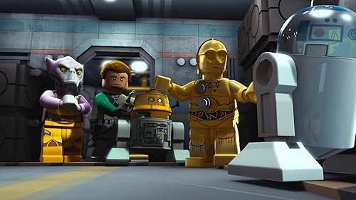 Anthony Daniels, Michael Benyaer, and Brian Drummond in Lego Star Wars: Droid Tales (2015)