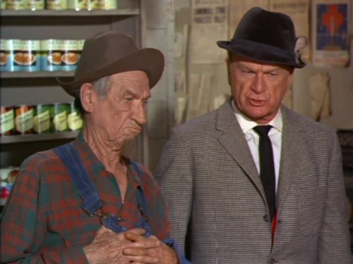 Eddie Albert and Hank Patterson in Green Acres (1965)