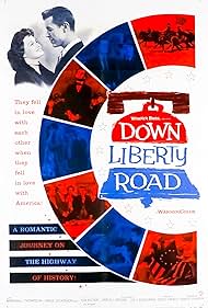 Tex Ritter and Marshall Thompson in Down Liberty Road (1956)