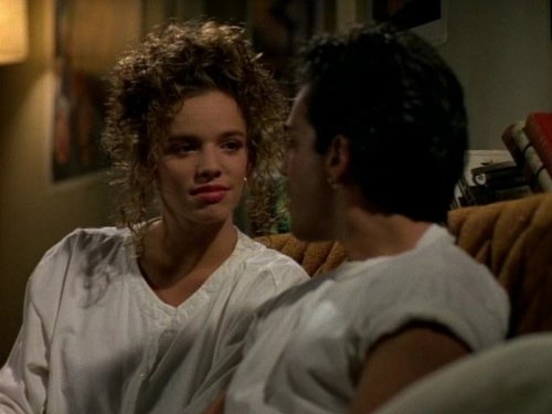 Richard Grieco and Diana Barton in 21 Jump Street (1987)