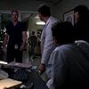 Patrick Dempsey, Justin Chambers, Eric Dane, and Sara Ramirez in Grey's Anatomy (2005)