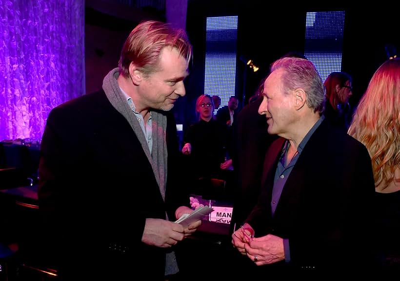 Michael Mann and Christopher Nolan at an event for Blackhat (2015)