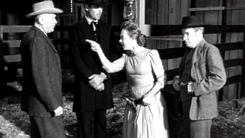 Rory Calhoun, Ellen Corby, John Eldredge, and Ollie O'Toole in The Texan (1958)